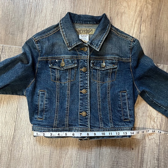 Hint Jeans Denim Jacket Size Large - Picture 11 of 13
